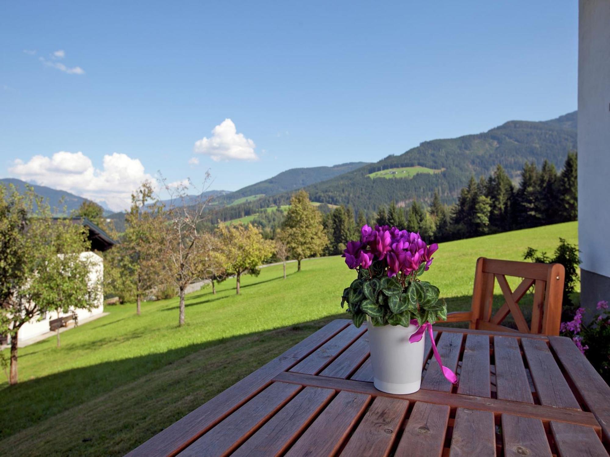 Charming Holiday Home In H Ttau With Barbecue Hüttau Buitenkant foto